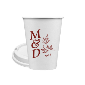 The ever-popular 16 oz Frost Flex Cup with Matte Dark Magenta Ink has a Three Leaves graphic and is good for use in Floral, Holiday, Thanksgiving themed parties and can be customized to complement every last detail of your party.