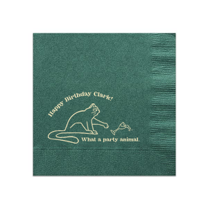 Party Animal Spill Napkin