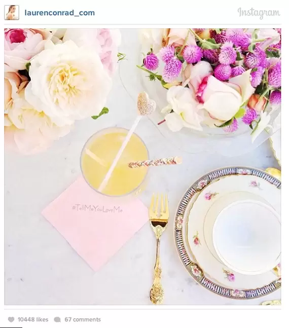 Lauren Conrad Personalized Cocktail Napkin