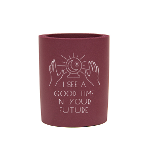 Our personalized Ivory - Natural Round Can Cooler with Matte Black Ink Cup Ink Colors is good for use in Trendy, Floral, Organic themed parties and will make your guests swoon. Personalize your party's theme today.