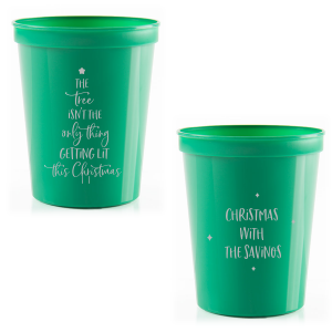Personalized Christmas Party Cups for Kids