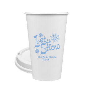 Celebrate the most wonderful time of the year with the Let It Snow Cup. A classic and cheerful design that is sure to warm hearts through the chilly holiday season. Available in a variety of colors and styles to best suit your tastes and needs. 