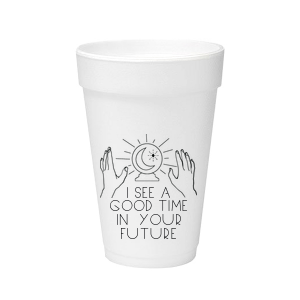 21st Birthday Styrofoam Cups — When it Rains Paper Co.  Colorful and fun  paper goods, office supplies, and personalized gifts.