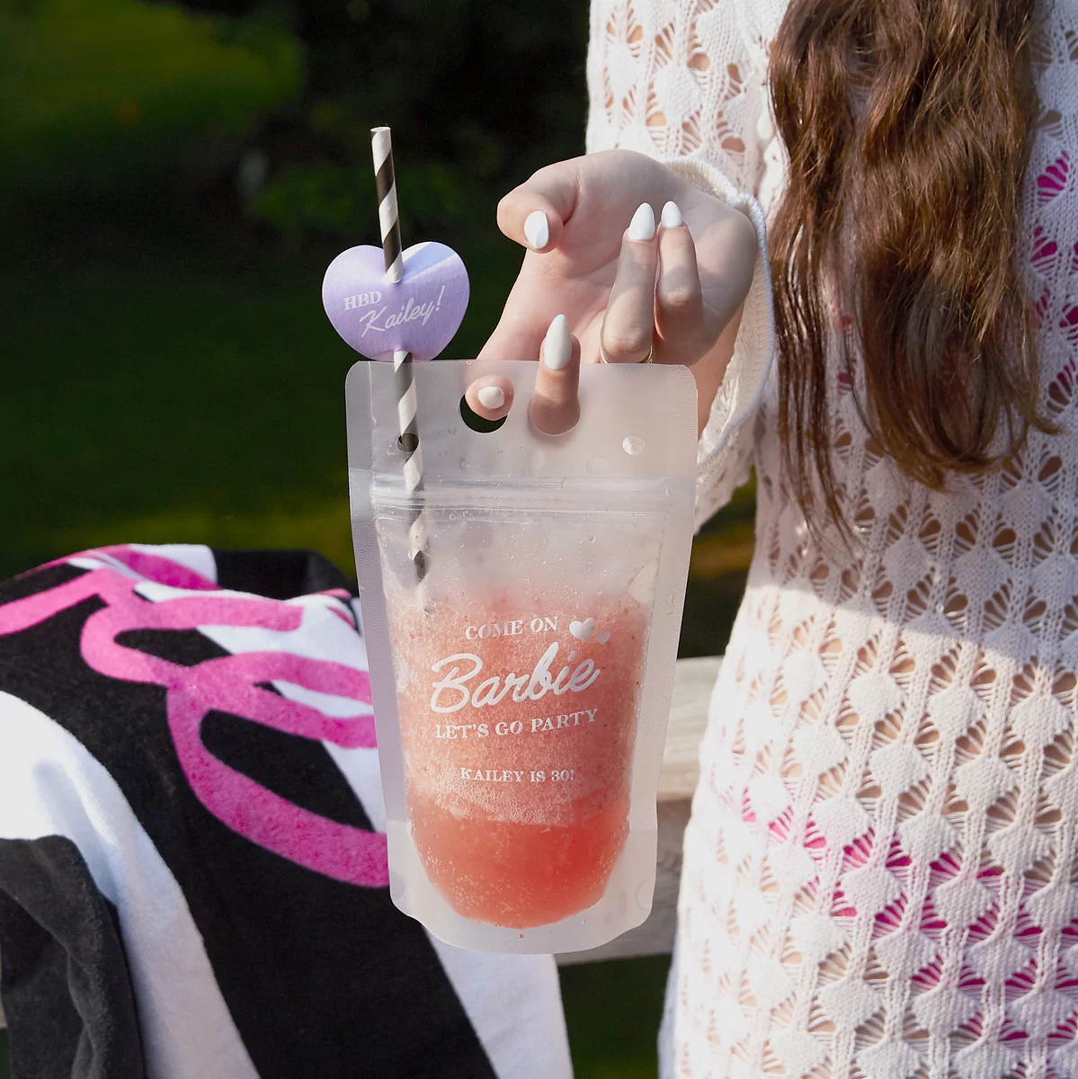 Barbie Birthday Drink Pouch