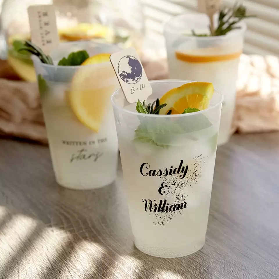 personalized frost flex cups from for your party