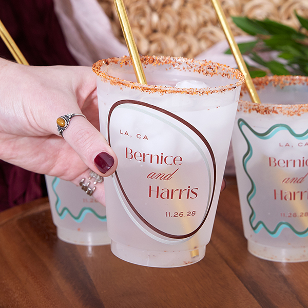 Ringed Couples Names Full Color Cup