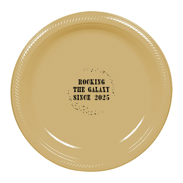 Cosmic Space Party Plate