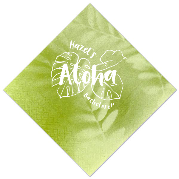 Tropical Bachelorette Napkin