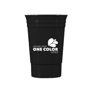 Upload your own business logo to the Company Logo Custom Cup. Whether you are having a corporate event, office party, or want to create custom merch for your business, you can do so with the FYP Customizer.