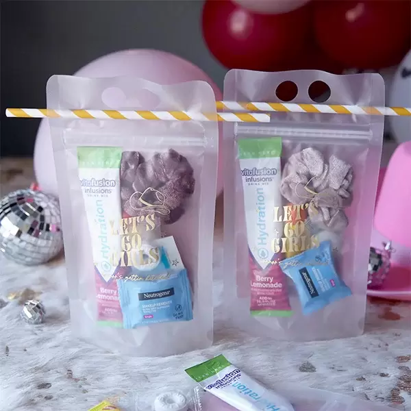 DIY bachelorette Hangover Kit