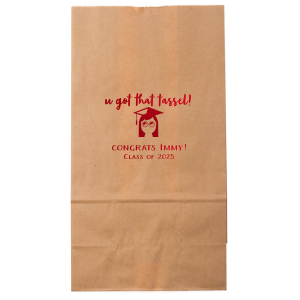 personalized paper lunch bags