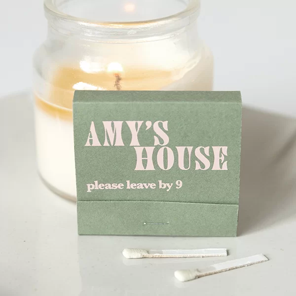  Come Again To My Place Matchbook