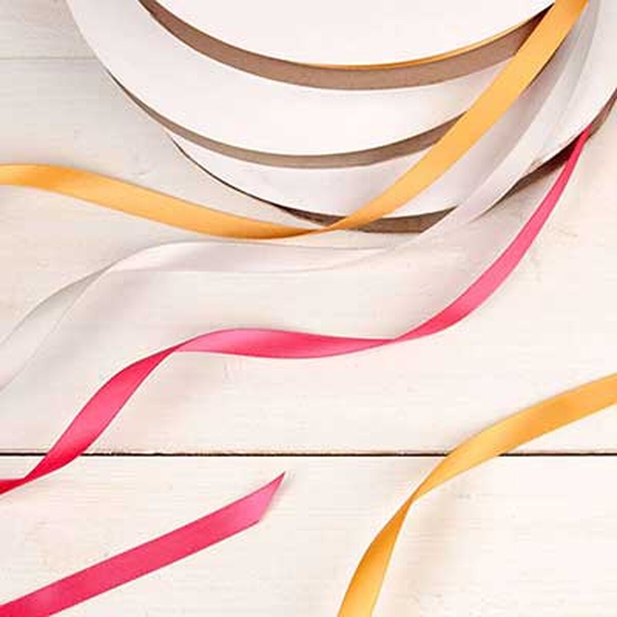 3/8" blank stock satin ribbon