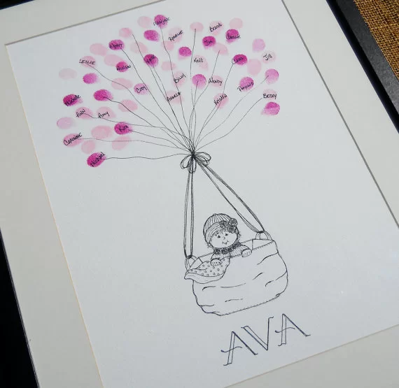 thumbprint guest book