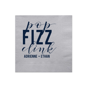 Pop Fizz Clink Oversized Design Napkin