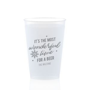 A Wonderful Time For A Beer Frost Flex Cup