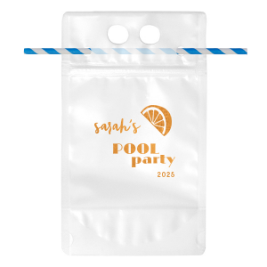 Pool Party Fruit Slice Drink Pouch