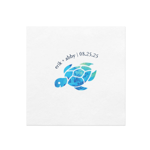 Our beautiful custom White Borderless Custom Photo Cocktail Napkin with Matte Navy Ink Digital Print Colors will add that special attention to detail that cannot be overlooked.