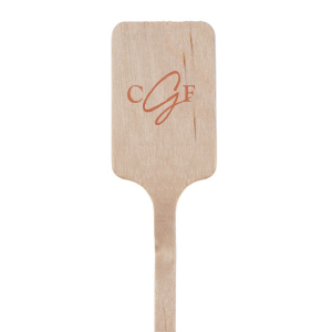ForYourParty's personalized Satin Copper Penny Round Stir Stick with Satin Copper Penny Foil will look fabulous with your unique touch. Your guests will agree!