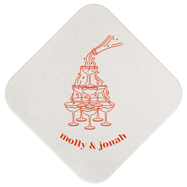 Classic Champagne Tower Coaster