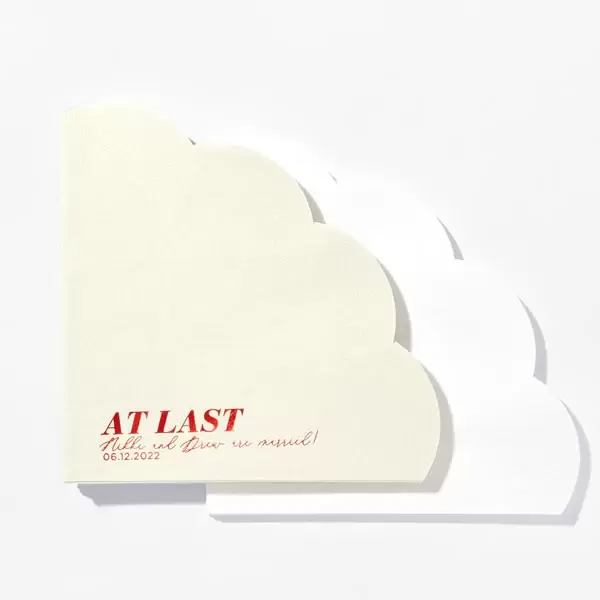 Scalloped Luncheon Napkin (Foil)