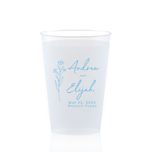 Wildflower Couple Frost Flex Cup