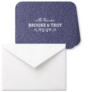 Our beautiful custom Stardream Lime Classic Note Card with Envelope has Satin Copper Penny Foil and Shiny Kiwi / Lime Foil and a Budding Flourish graphic and is good for use in Wedding, Floral themed parties and will look fabulous with your unique touch. Your guests will agree!