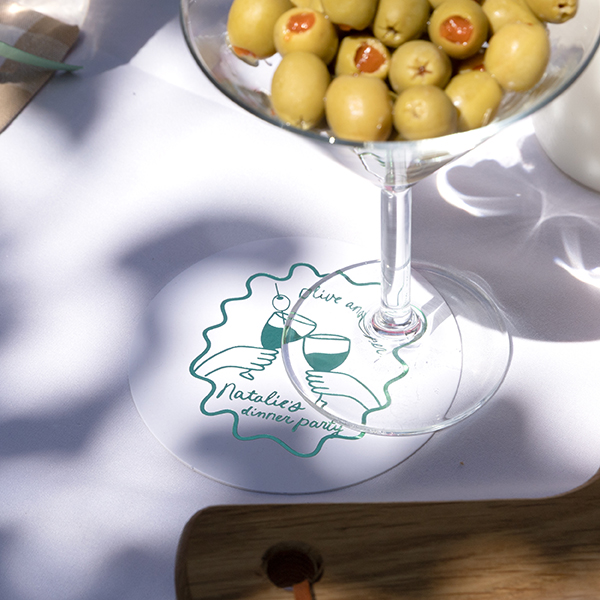  Olive Another Cheers Coaster