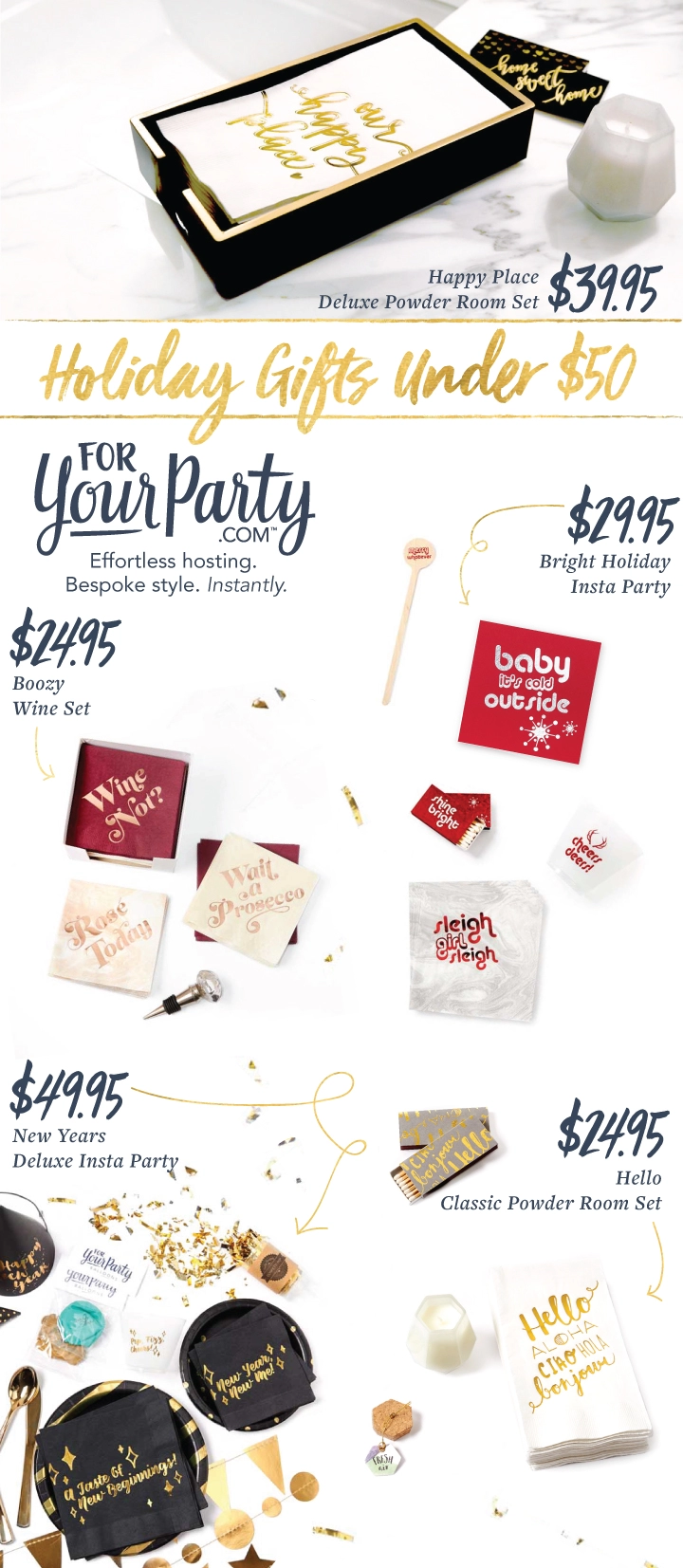 holiday gifts under $50