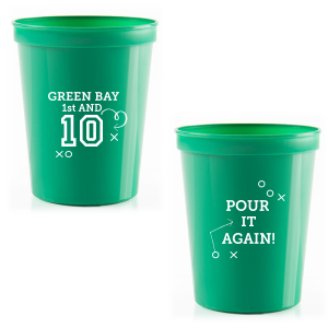 The custom Pour It Again Cup can't be beat. Showcase your style in every detail of your party's theme!