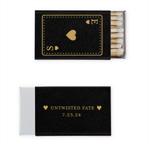 Playing Card Wedding Name Matches