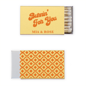 Mod Mediterranean Groovy Script Matchbook