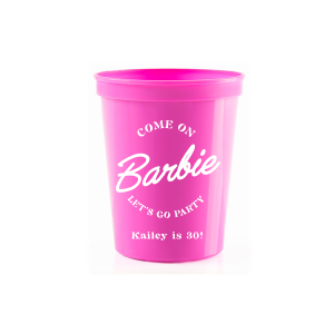 Barbie Birthday Stadium Cup