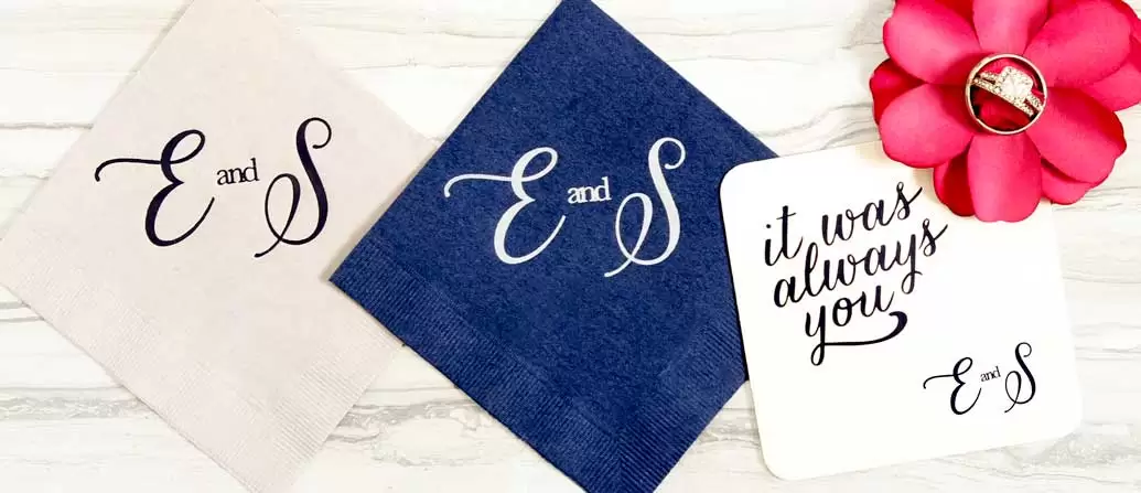 coordinating custom wedding supplies