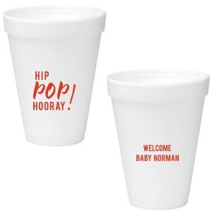Hip Pop Hooray Foam Cup