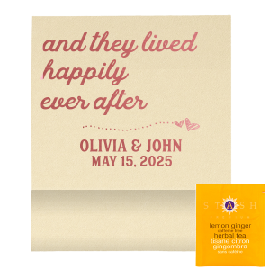 Our custom Poptone Pastel Pink Tea Favor with Shiny Rose Quartz Foil has a Sketchy Heart Line graphic and is good for use in Frames, Hearts, Wedding themed parties and can't be beat. Showcase your style in every detail of your party's theme!