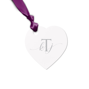 Our beautiful custom Stardream Ivory Diamond Gift Tag with Matte Azure Foil will give your party the personalized touch every host desires.