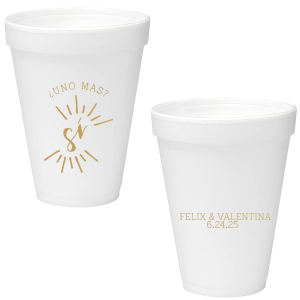 Our Taco 'Bout Cup is good for use in Weddings, Bridal Showers and Fiestas and will make your guests swoon. Personalize your party's theme today.