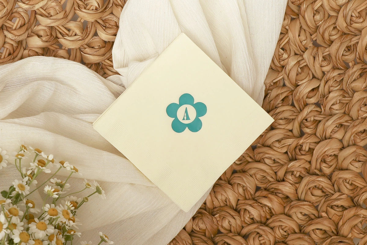 custom birthday napkin