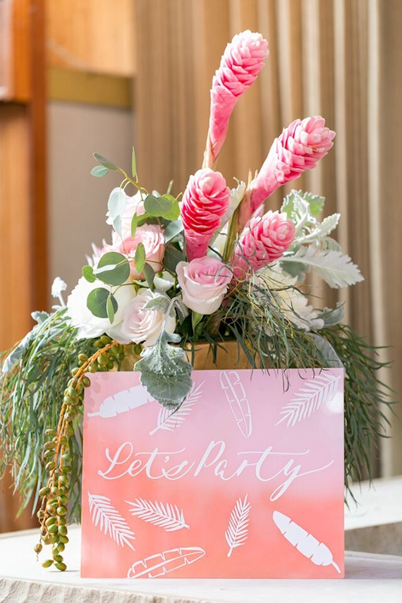 Let's Party Hand Lettering