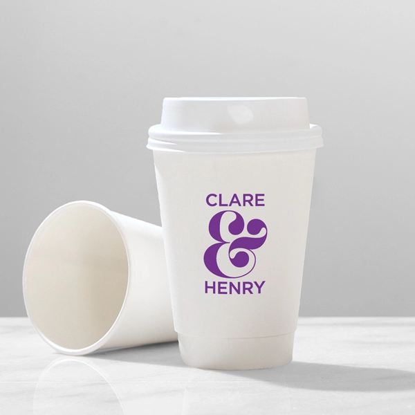 16-oz. Double Wall Paper Hot Cup (Ink)