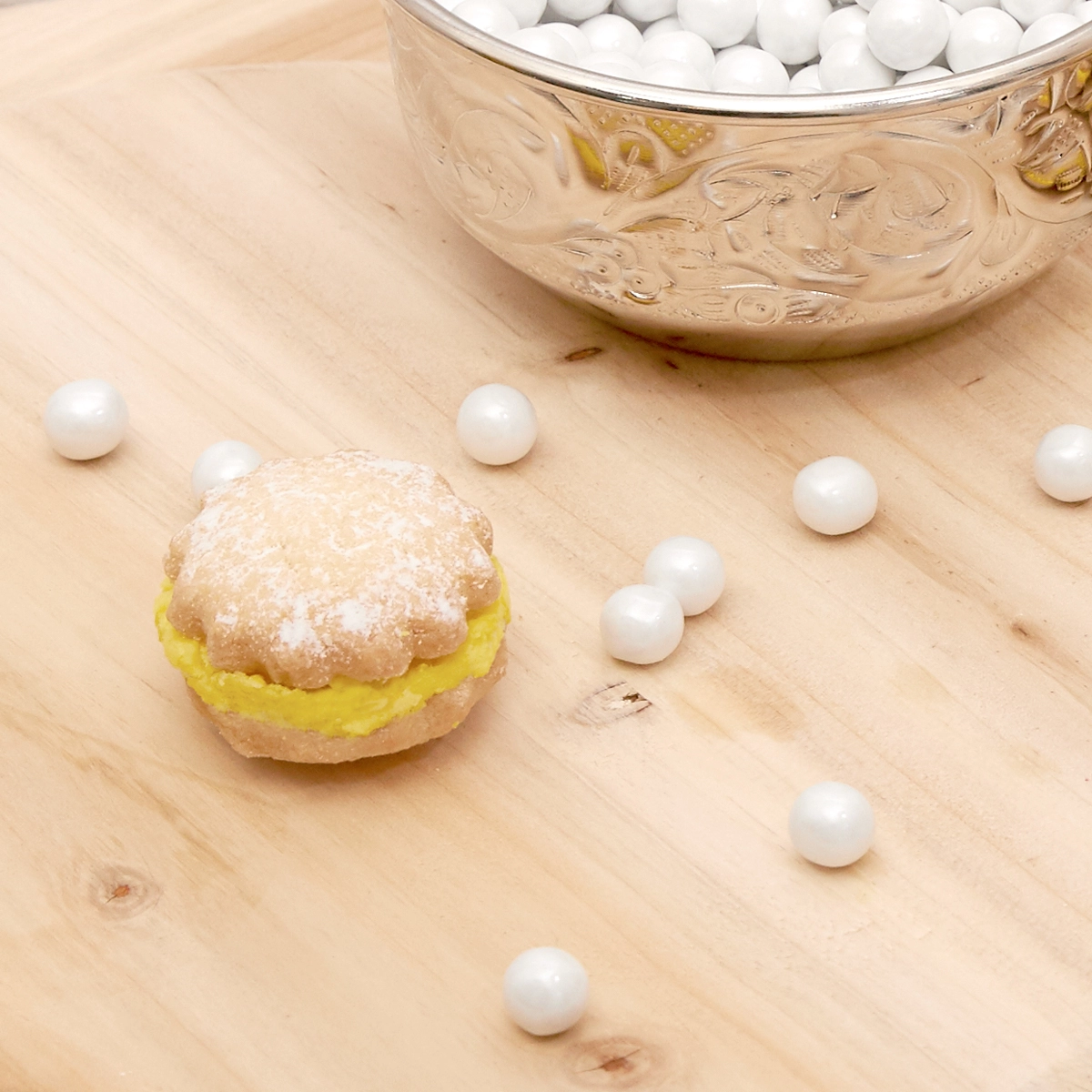how to make clam pearl cookies for mermaid parties