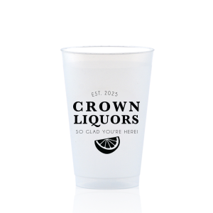 Transform your gathering with the Classic Bar Logo, where your last name stars in a vintage bar logo. Its warm message welcomes guests, turning your party into a nostalgic, friendly bar scene full of camaraderie and cheer.