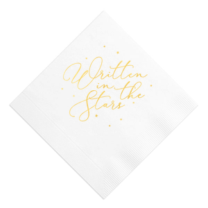 Starry Written In The Stars Retail Cocktail Napkin