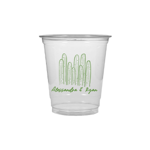 Cool down at your summertime party event with the Southwest Cactus Cup. Featuring a screen print of hand-drawn cactuses above customizable text, the cup is available in your choice of styles and colors to best match your party's unique vibes.