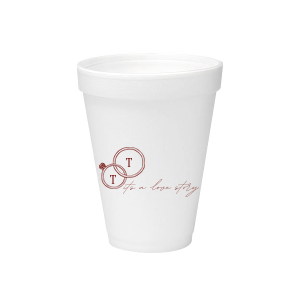 The It's A Love Story Cup will have your guests saying "Yes!" Commemorating the engagement of Taylor Swift and Travis Kelce, match your own special event with their whirlwind romance. Customize the text and style of cup to best match your special events unique vibes!