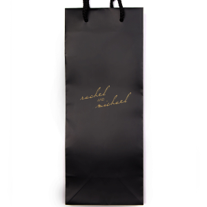 Personalized paper wine bags hotsell