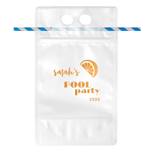 Pool Party Fruit Slice Drink Pouch