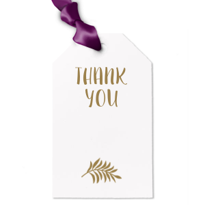 The ever-popular Natural Frost White Wine Gift Tag with Shiny Kiwi / Lime Foil Color has a Leaves graphic and is good for use in Floral themed parties and can be customized to complement every last detail of your party.