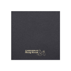 The Bowling Birthday Strike Napkin knocks it out of the park with a stylish depiction of pins and a bowling ball. Customize this striking piece for your event with the honoree's name and age. Ideal for celebrating milestones and creating lasting memories.